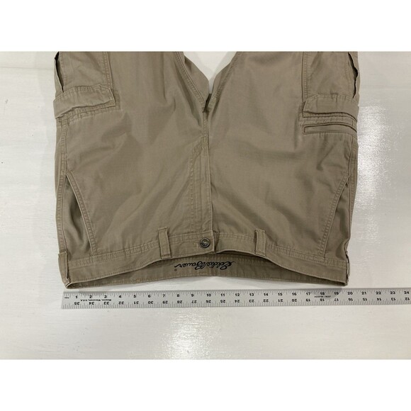 Eddie Bauer Men’s 40x36 Tan Khaki Ripstop Cargo Pants Utility Hiking Outdoor - Picture 10 of 13